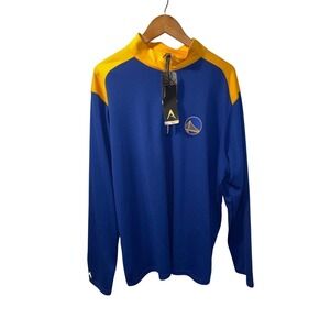 Antiqua Golden State Warriors Quarter Zip Pullover‎ Men's XXL msrp $79